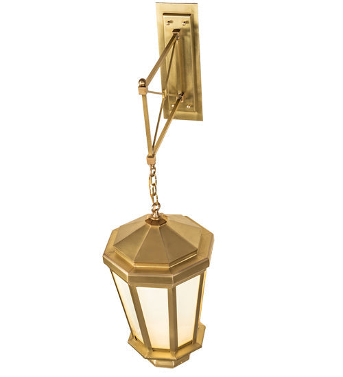 Wesleyan 1-Light 49.50" Natural Brass Wall Sconce detail view 3