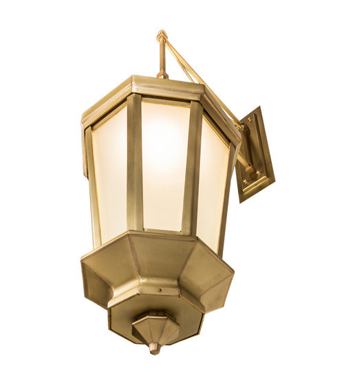 Wesleyan 1-Light 49.50" Natural Brass Wall Sconce detail view 5