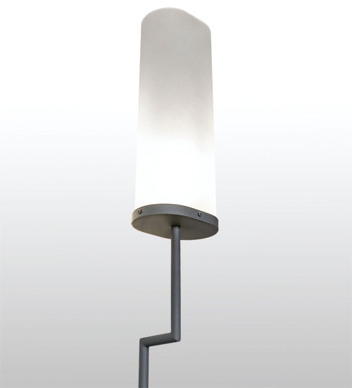 Ausband 1-Light 54.00" Light Gray Wrinkle Wall Sconce detail view 3