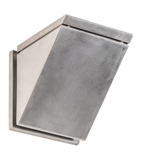 Hoffman 1-Light 7.00" Brushed Stainless Steel Wall Sconce detail view 5