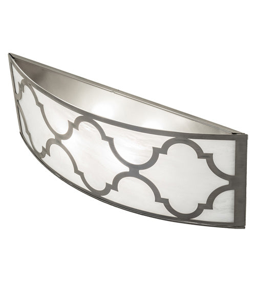 Cardiff 2-Light 10.00" Brushed Nickel Wall Sconce detail view 3