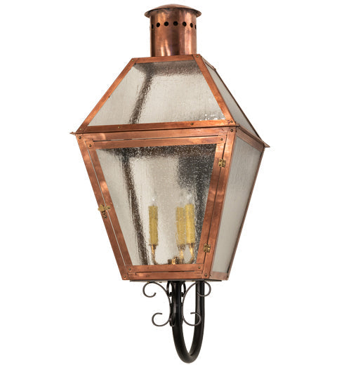Falmouth 3-Light 38.00" Raw Copper/Raw Brass/Dark Bronze LED Wall Sconce detail view 2