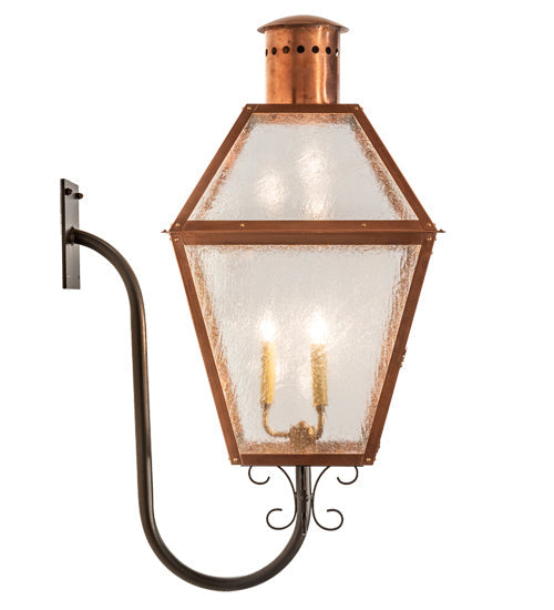 Falmouth 3-Light 38.00" Raw Copper/Raw Brass/Dark Bronze LED Wall Sconce detail view 3