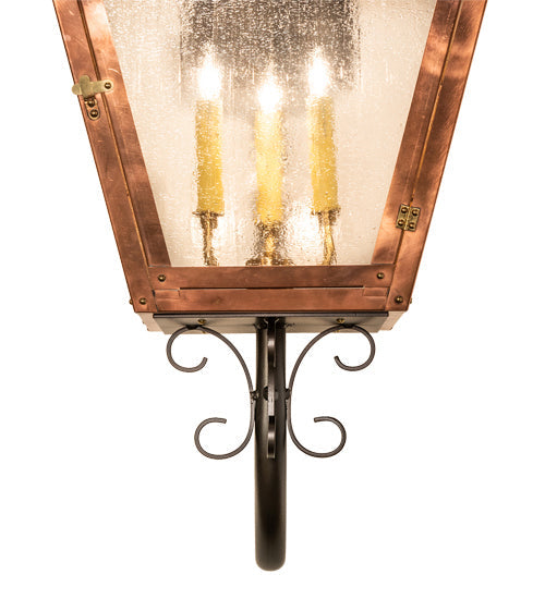 Falmouth 3-Light 38.00" Raw Copper/Raw Brass/Dark Bronze LED Wall Sconce detail view 4