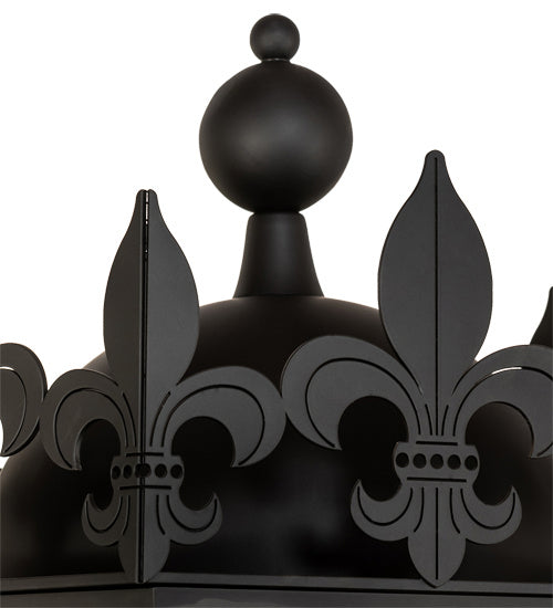 Chaumont 3-Light 36.50" Anodized Effect Black Wall Sconce detail view 4