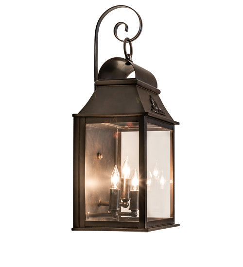 Bastille 3-Light 19.75" Coffee Bean Wall Sconce detail view 6