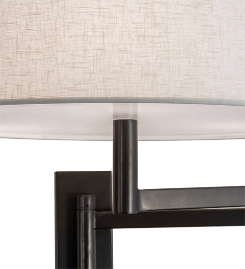 Cilindro 3-Light 29.00" Bronze LED Wall Sconce detail view 2