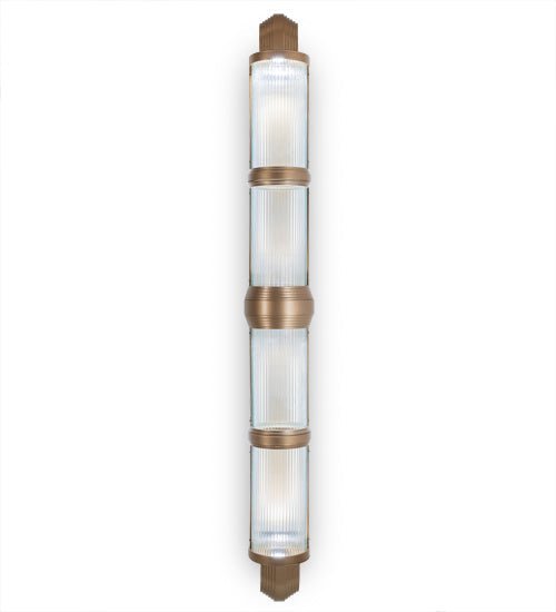Christy 4-Light 80.00" Gold Metallic LED Wall Sconce detail view 3