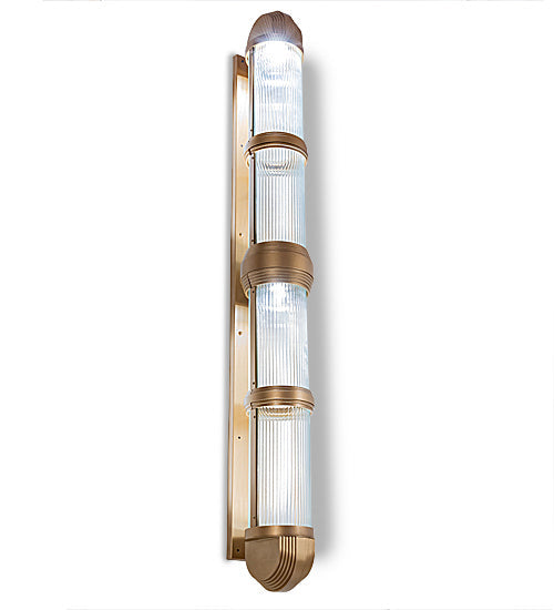 Christy 4-Light 80.00" Gold Metallic LED Wall Sconce detail view 4
