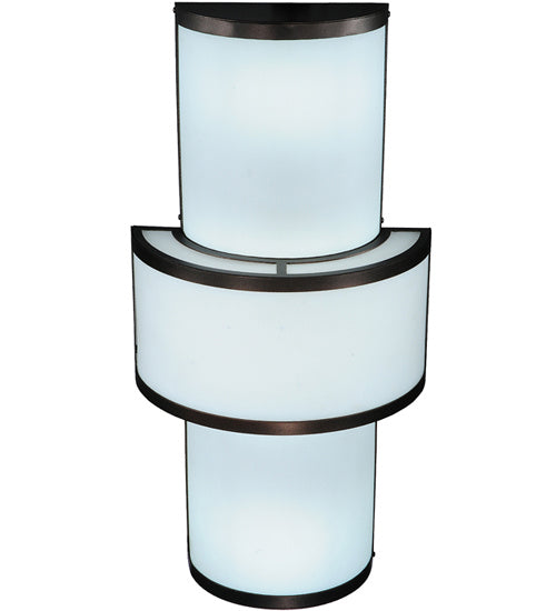 Jayne 4-Light 30.00" Mahogany Bronze LED Wall Sconce detail view 3