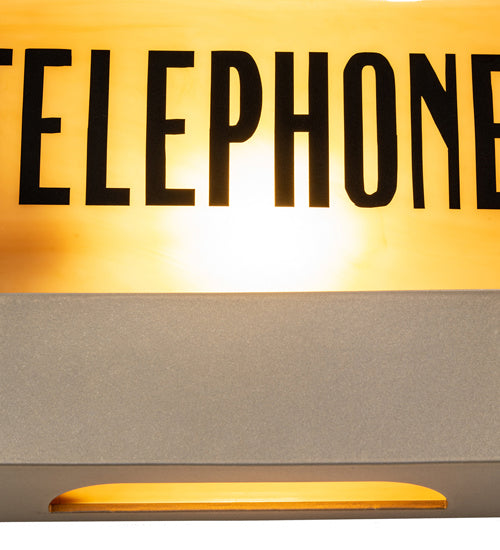 Telephone 1-Light 7.00" Satin Titanium Gold LED Wall Sconce detail view 3