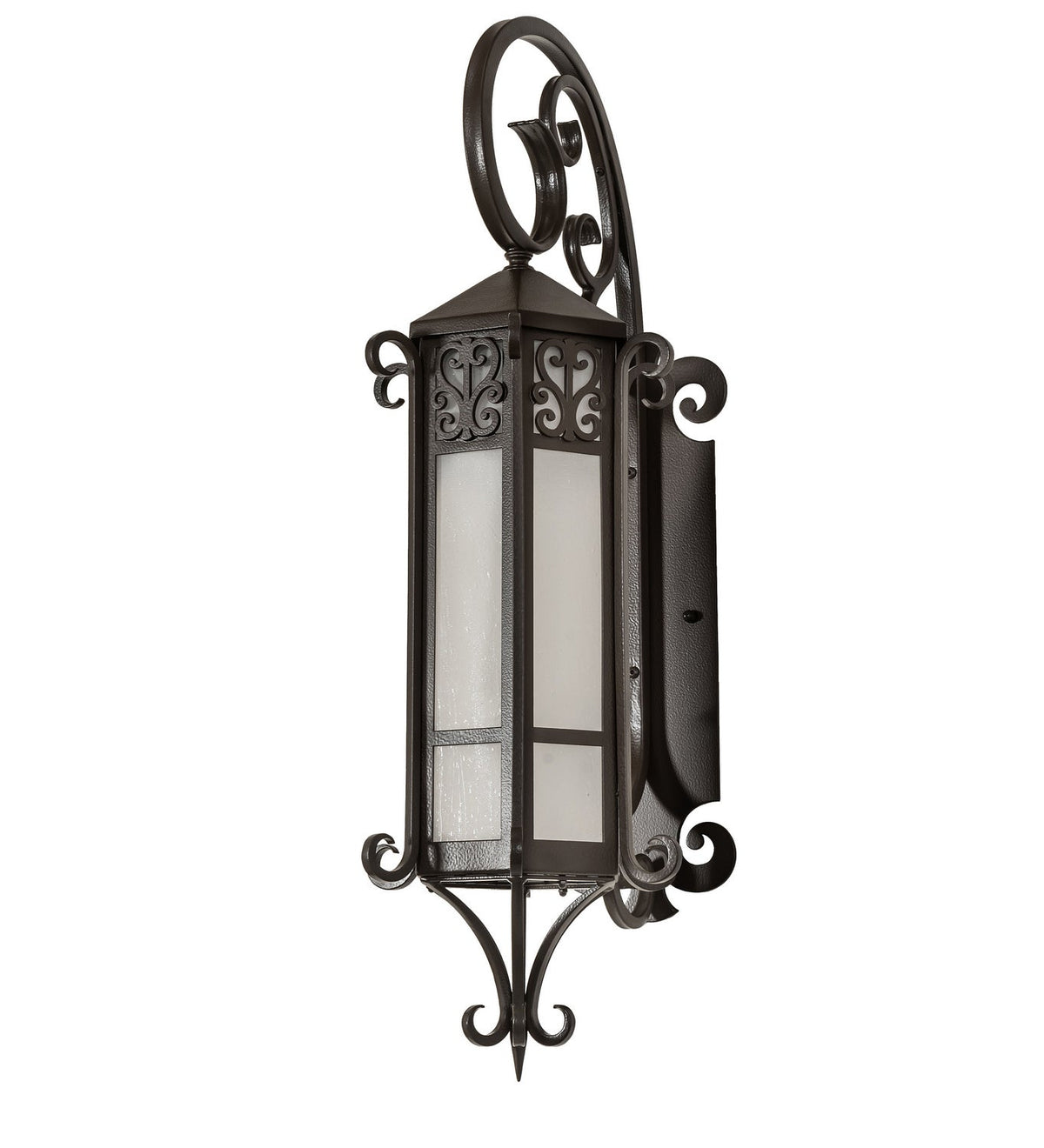 Caprice 1-Light 37.00" Textured Timeless Bronze LED Wall Sconce detail view 2