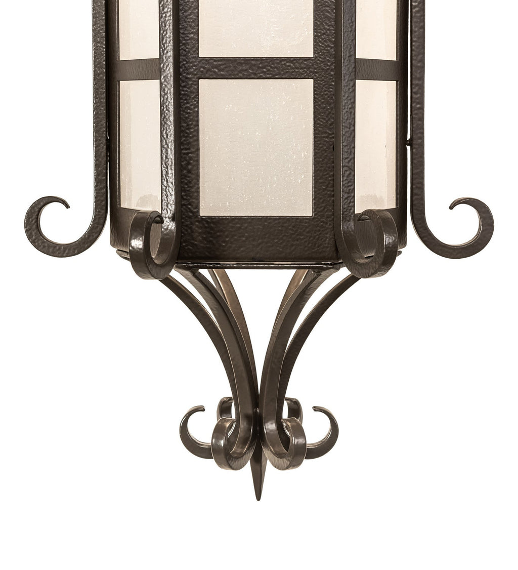 Caprice 1-Light 37.00" Textured Timeless Bronze LED Wall Sconce detail view 4