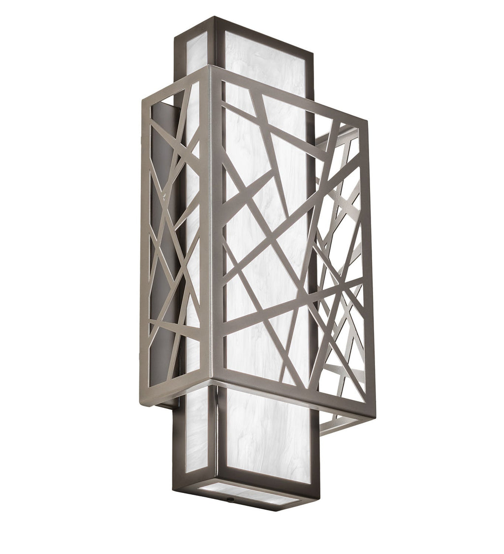 18.00" Nickel & Timeless Bronze LED Wall Sconce detail view 3