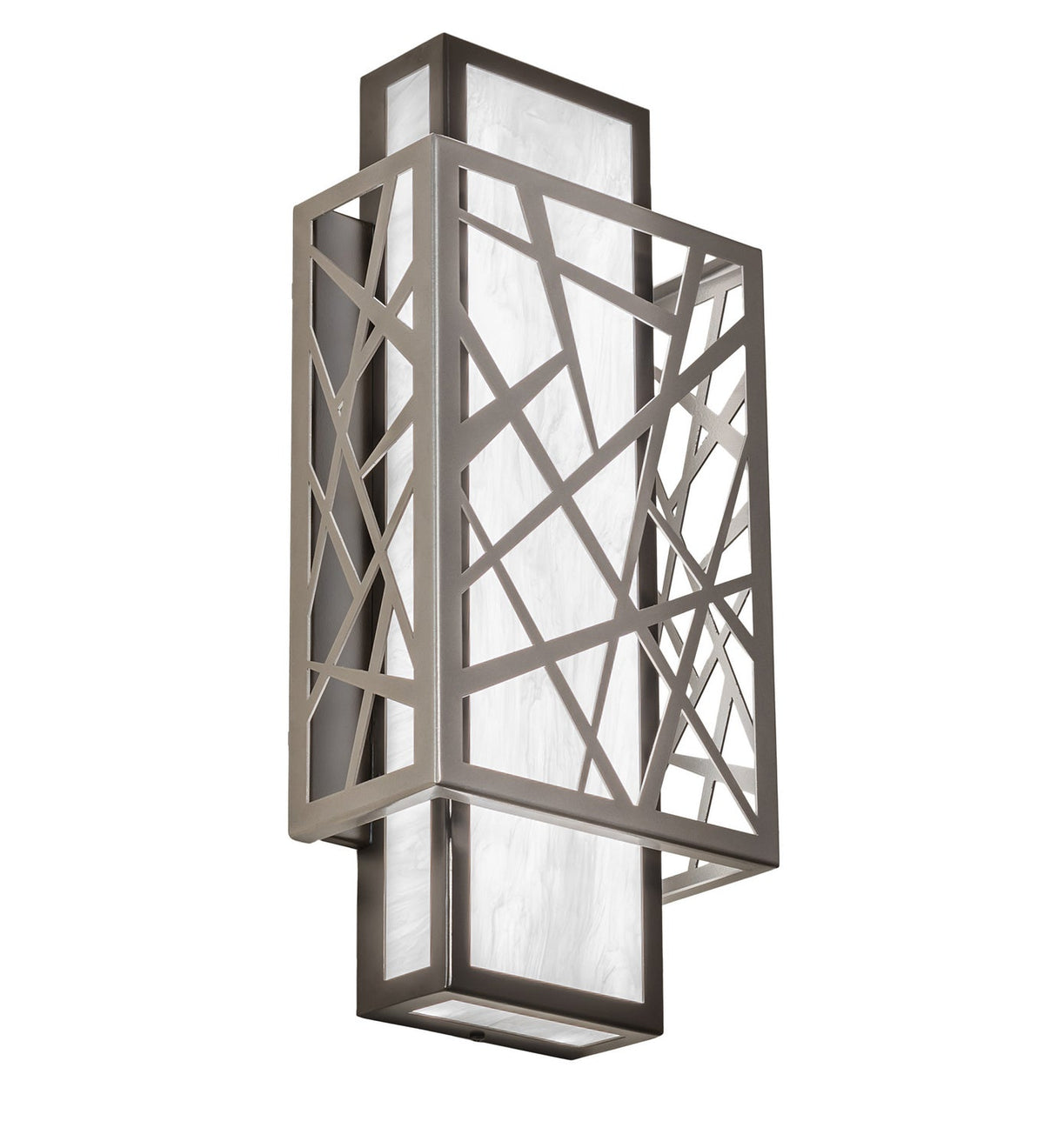 18.00" Nickel & Timeless Bronze LED Wall Sconce detail view 3