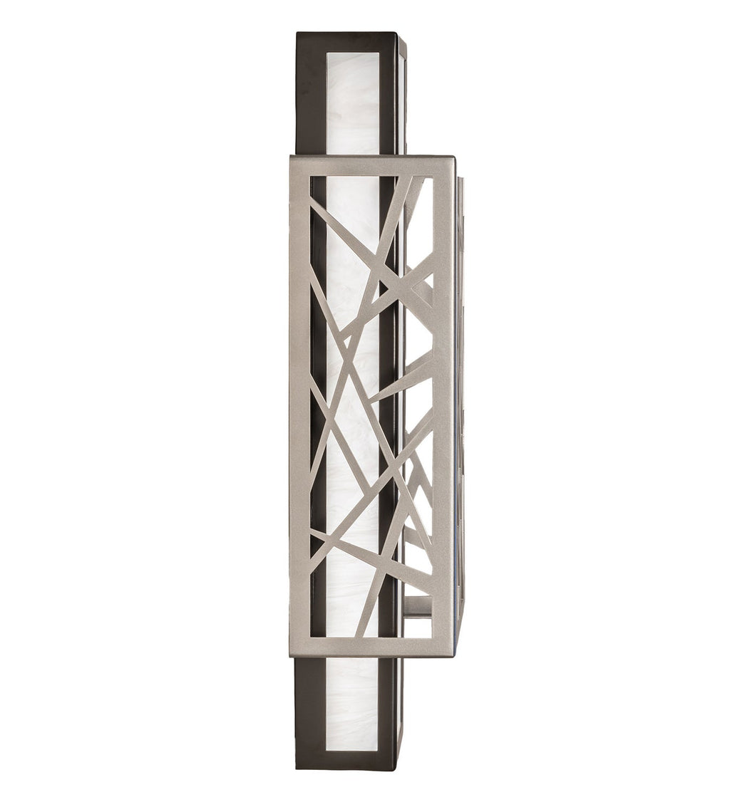 18.00" Nickel & Timeless Bronze LED Wall Sconce detail view 4