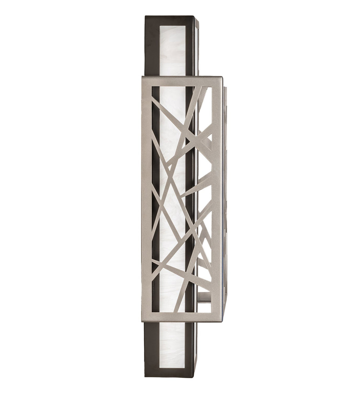 18.00" Nickel & Timeless Bronze LED Wall Sconce detail view 4