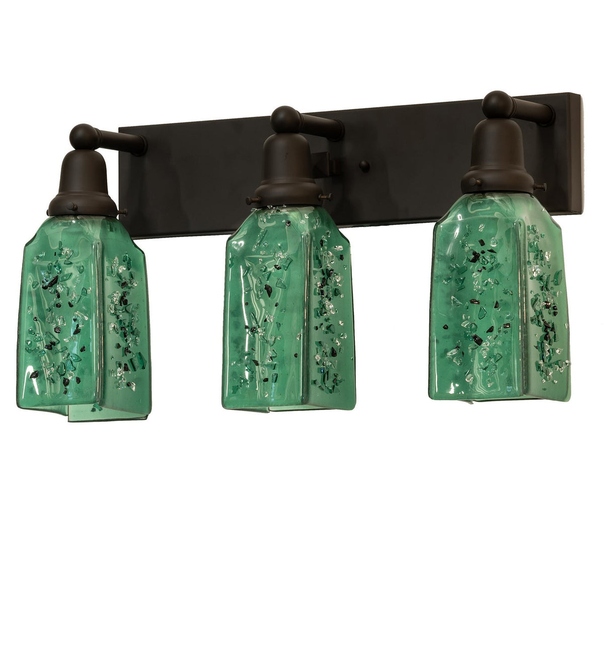 3-Light 3-Light 12.00" Oil Rubbed Bronze Wall Sconce detail view 3