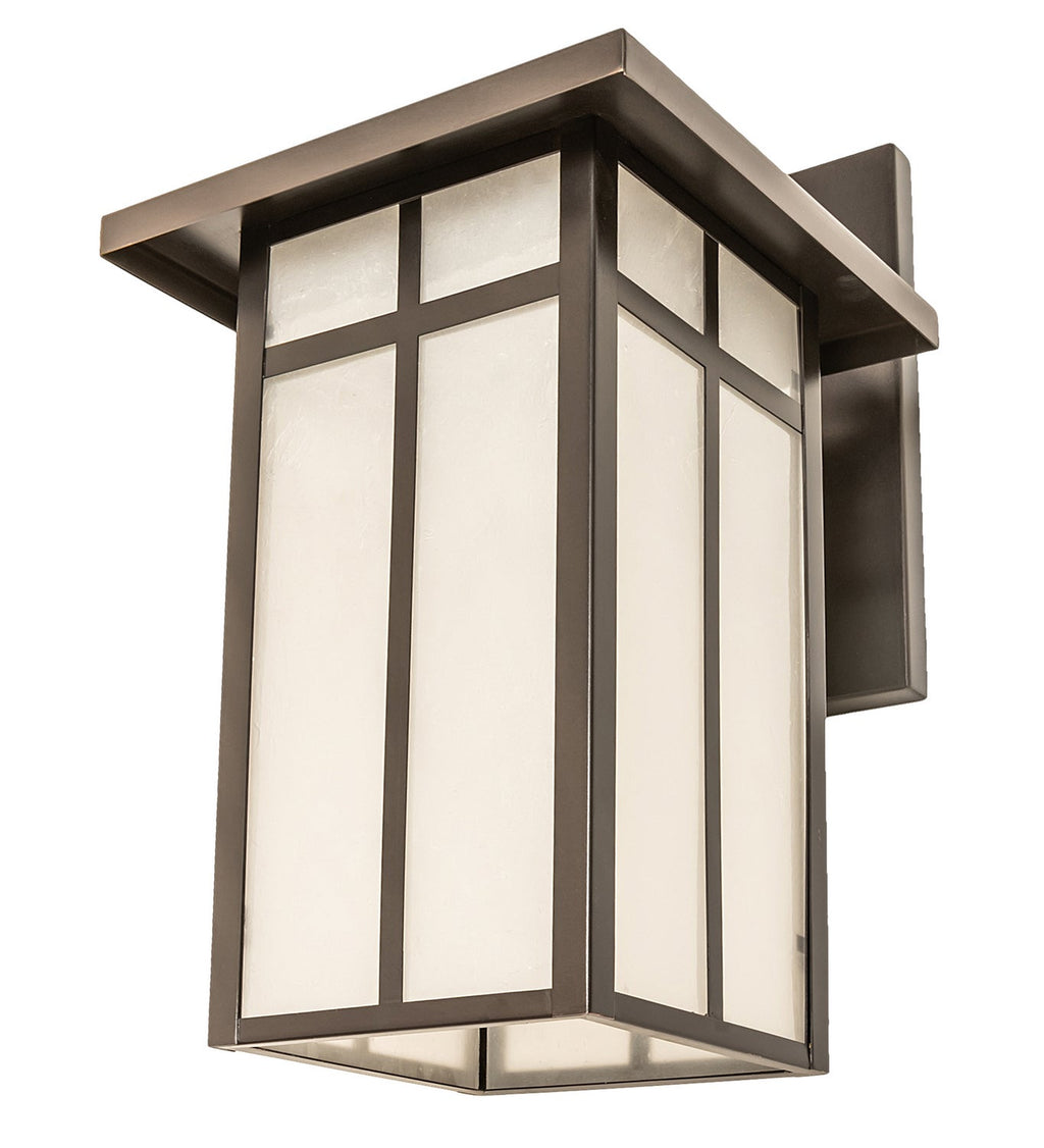 1-Light 17.50" Craftsman Brown On Copper Wall Sconce detail view 2