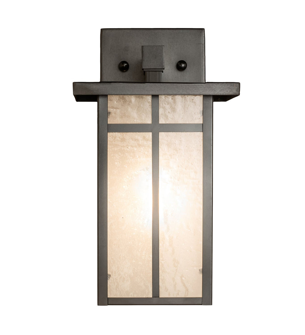 1-Light 12.50" Craftsman Brown On Copper Wall Sconce detail view 4