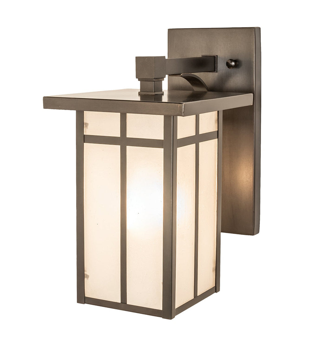 1-Light 12.50" Craftsman Brown On Copper Wall Sconce detail view 5