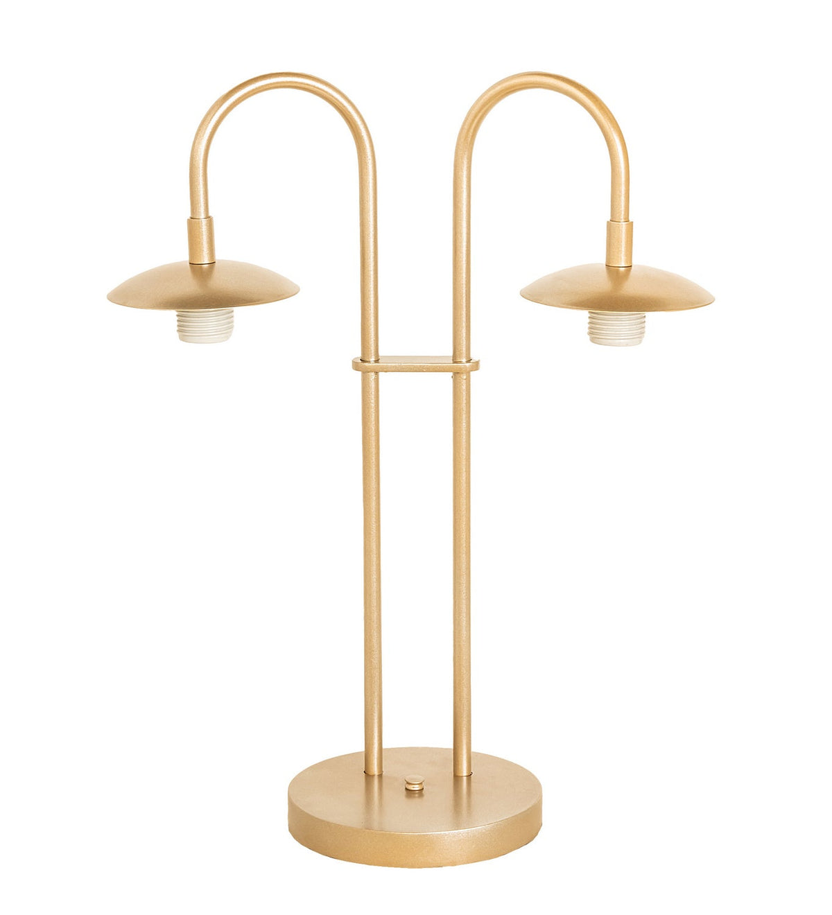 Bola 21 Inch 2-Light 21.00" Champagne Metallic Table Lamp detail view 5