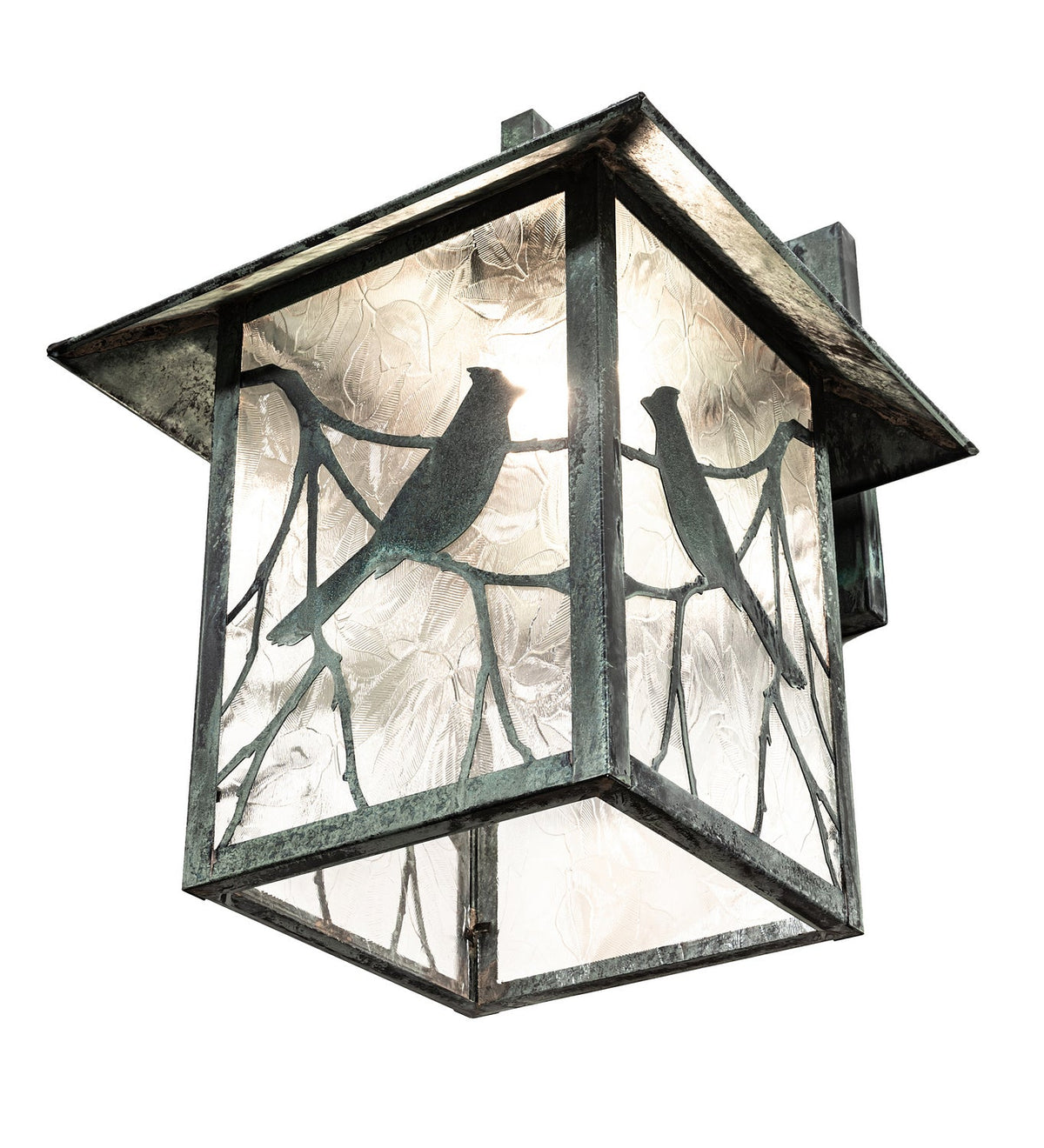 1-Light 22.00" Verdigris Wall Sconce detail view 3