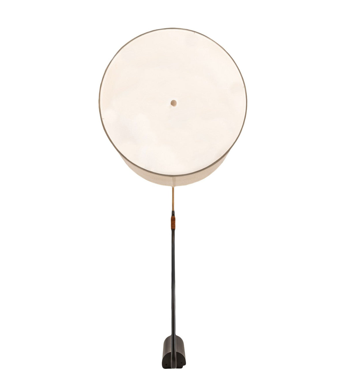 Cilindro 2-Light 24.50" Solar Black & Gold Matte LED Wall Sconce detail view 4