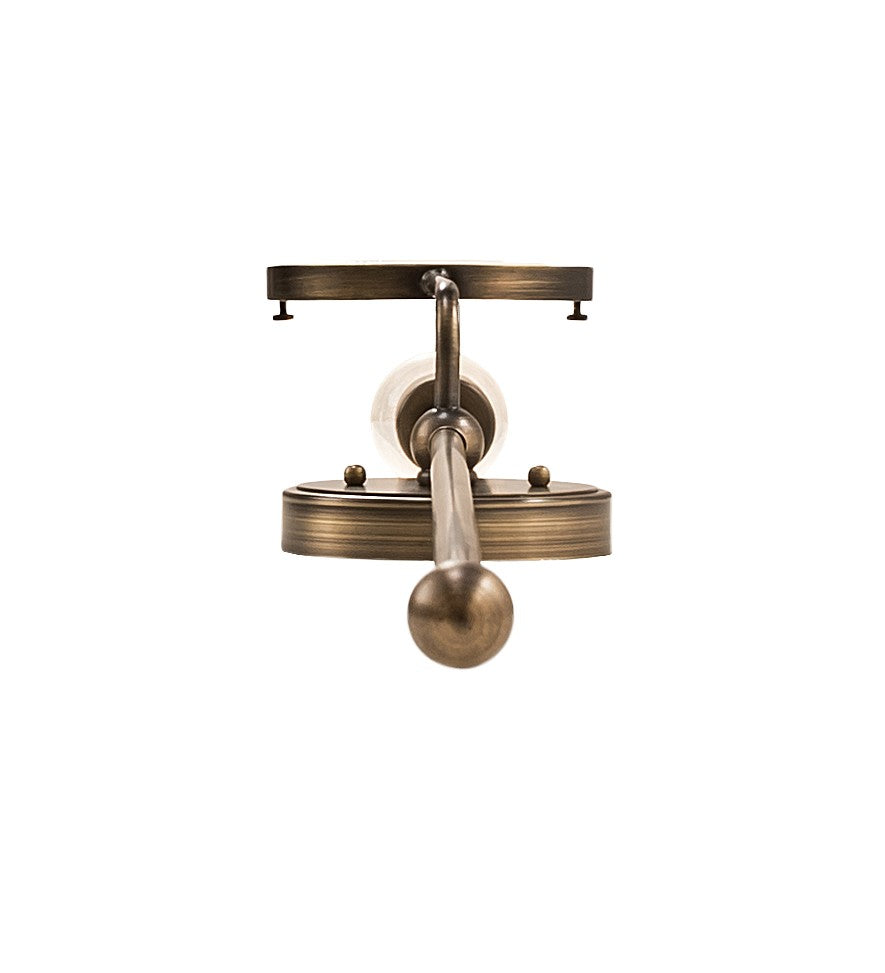 1-Light 36.00" Highlighted Craftsman Brown LED Wall Sconce detail view 3