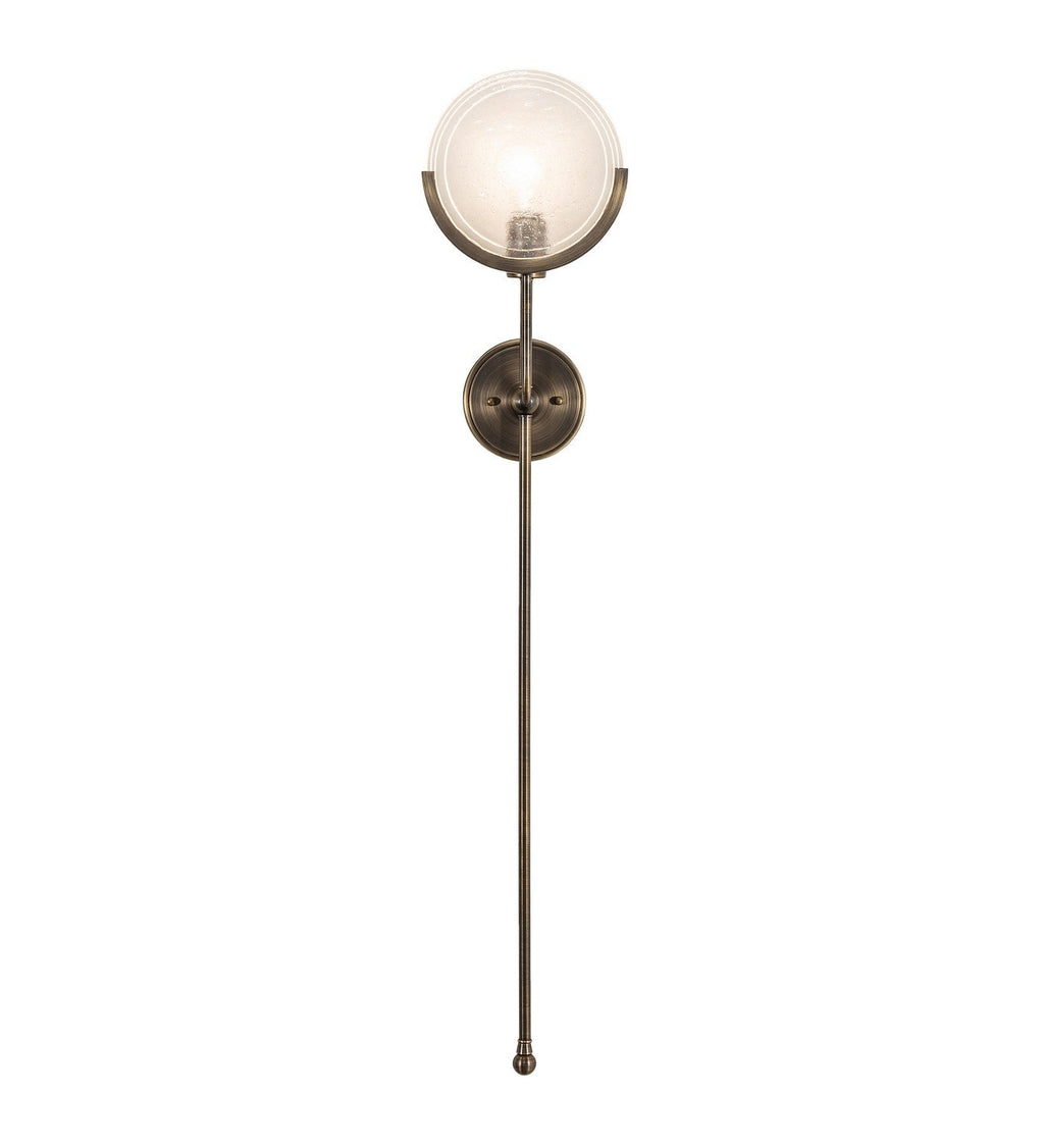 1-Light 41.00" Hilighted Craftsman Brown LED Wall Sconce detail view 2