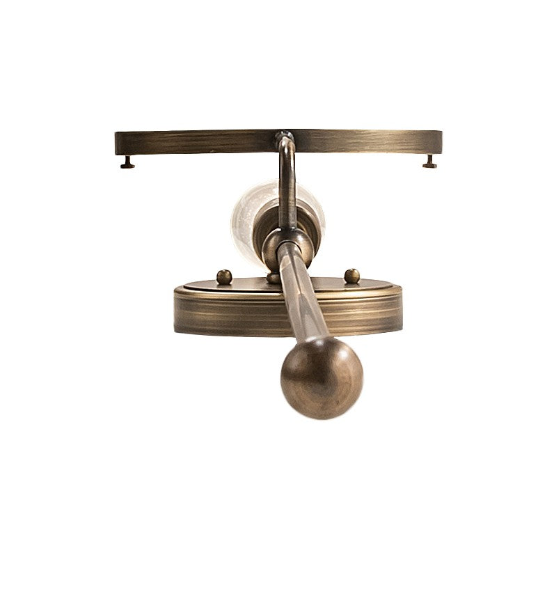 1-Light 41.00" Hilighted Craftsman Brown LED Wall Sconce detail view 4
