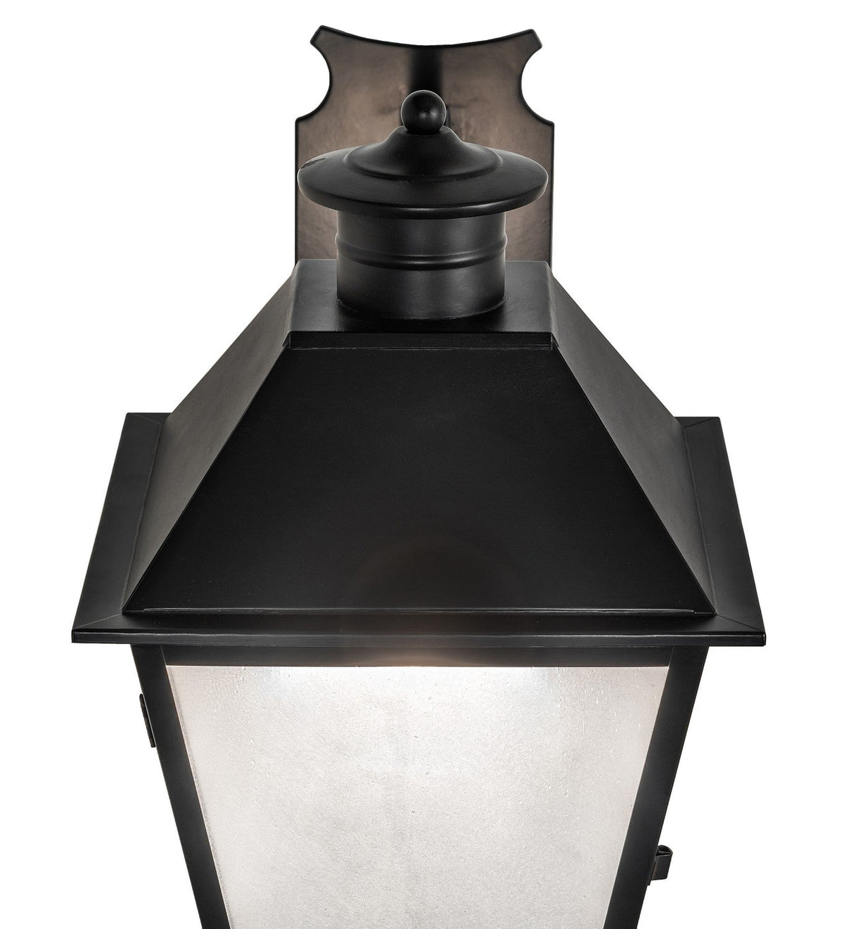 1-Light 22.00" Blackwash Wall Sconce detail view 3