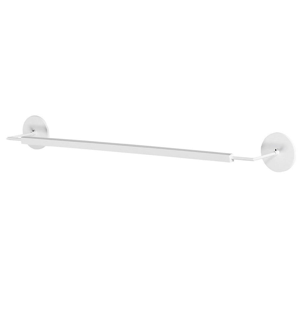 5.00" Gloss White LED Wall Sconce detail view 2