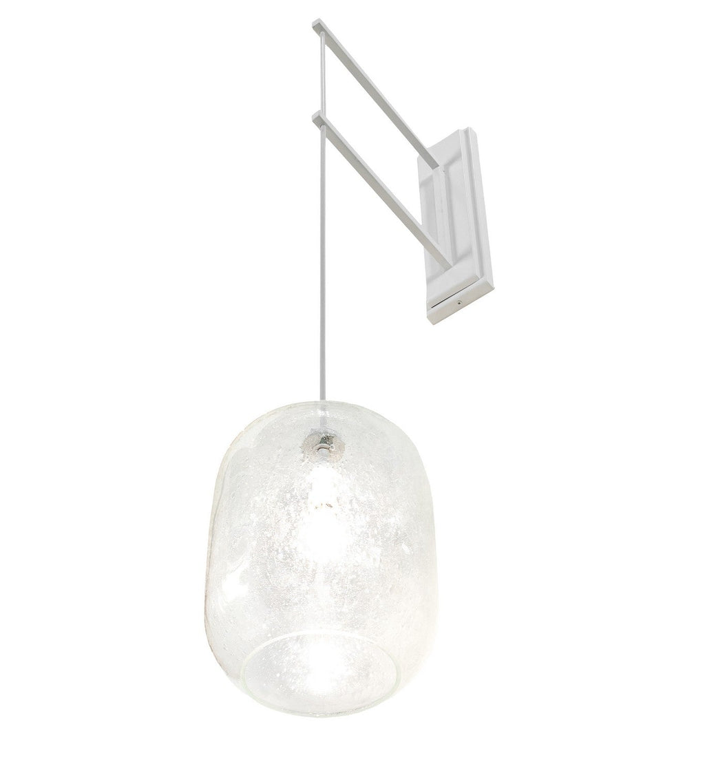 1-Light 42.00" Gloss White LED Wall Sconce detail view 5