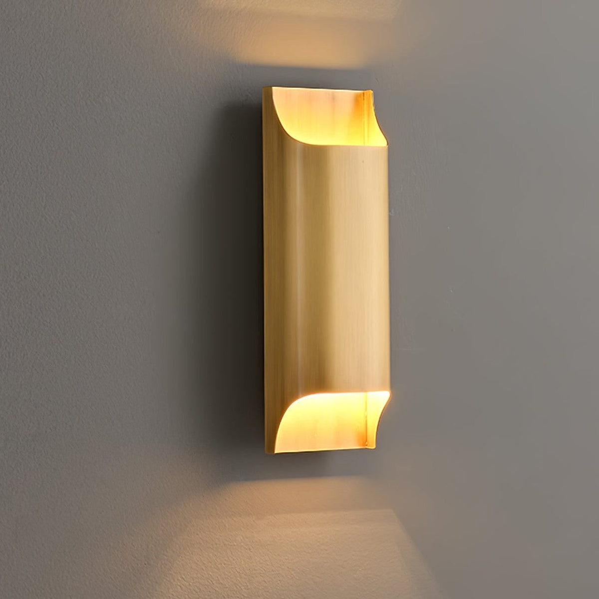 Leclerc Polished Brass Wall Light, Hardwired Wall Sconce, detail 100