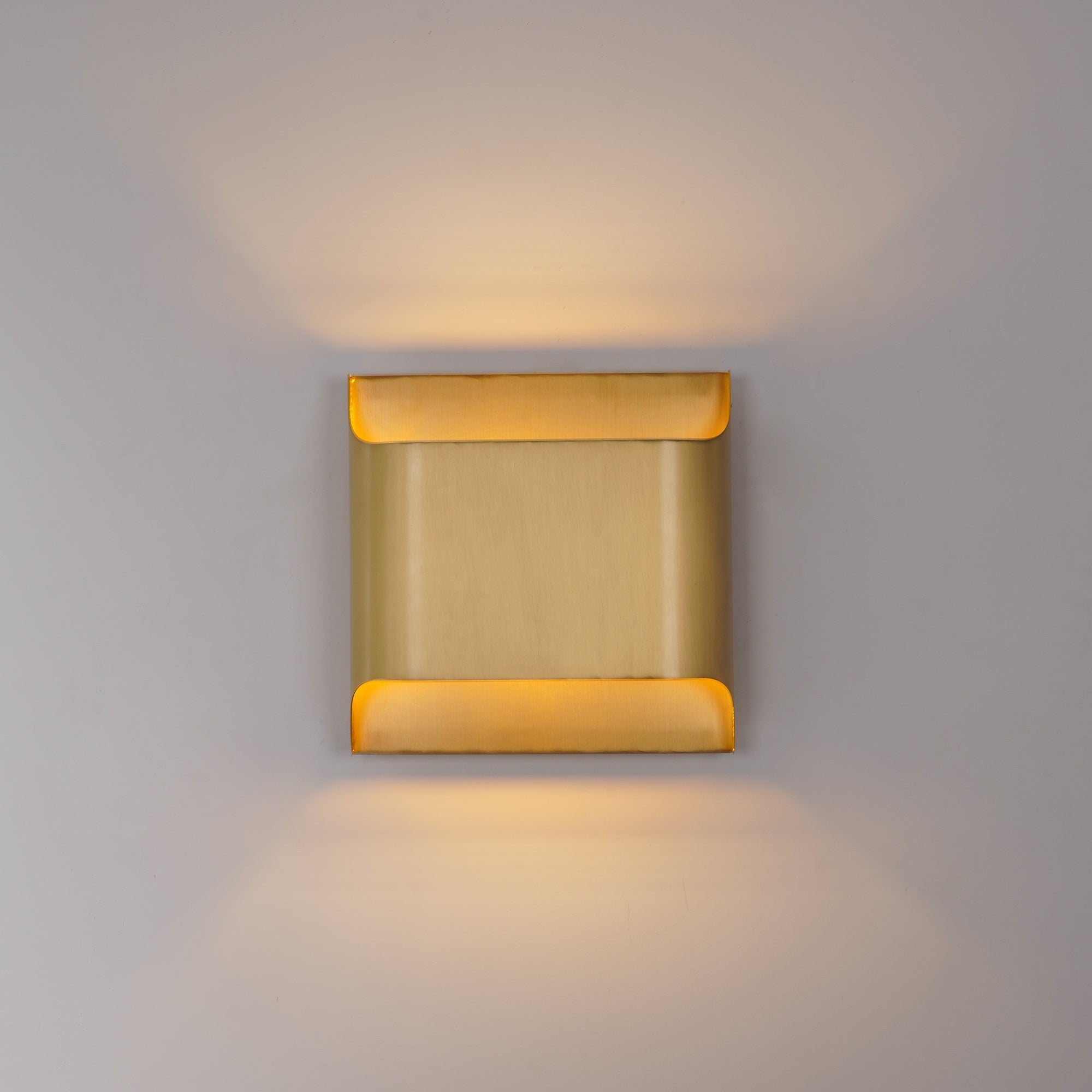 Leclerc Polished Brass Wall Light, Hardwired Wall Sconce, detail 14