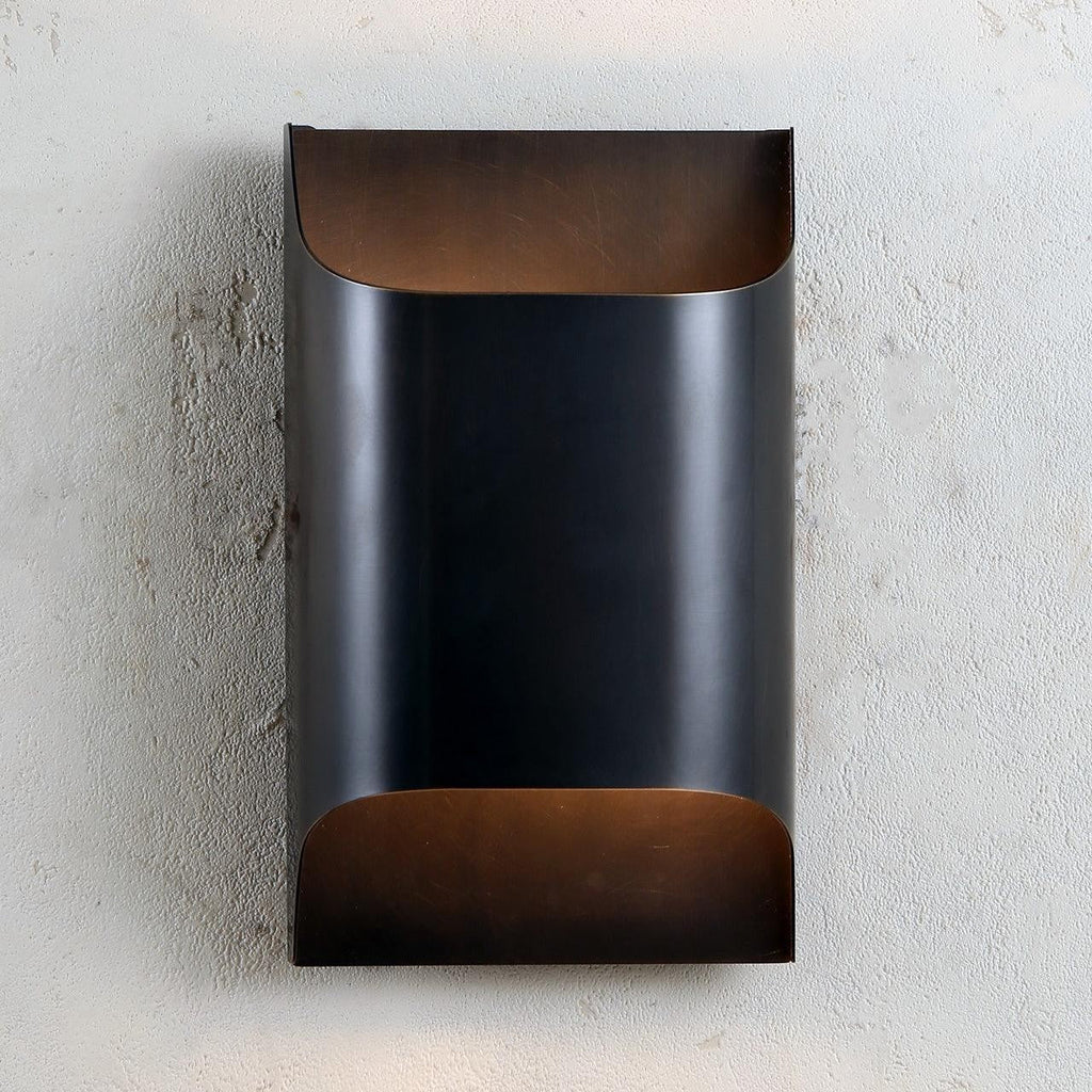 Leclerc Polished Brass Wall Light, Hardwired Wall Sconce, detail 26