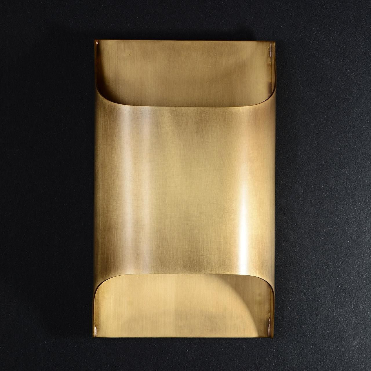 Leclerc Polished Brass Wall Light, Hardwired Wall Sconce, detail 27