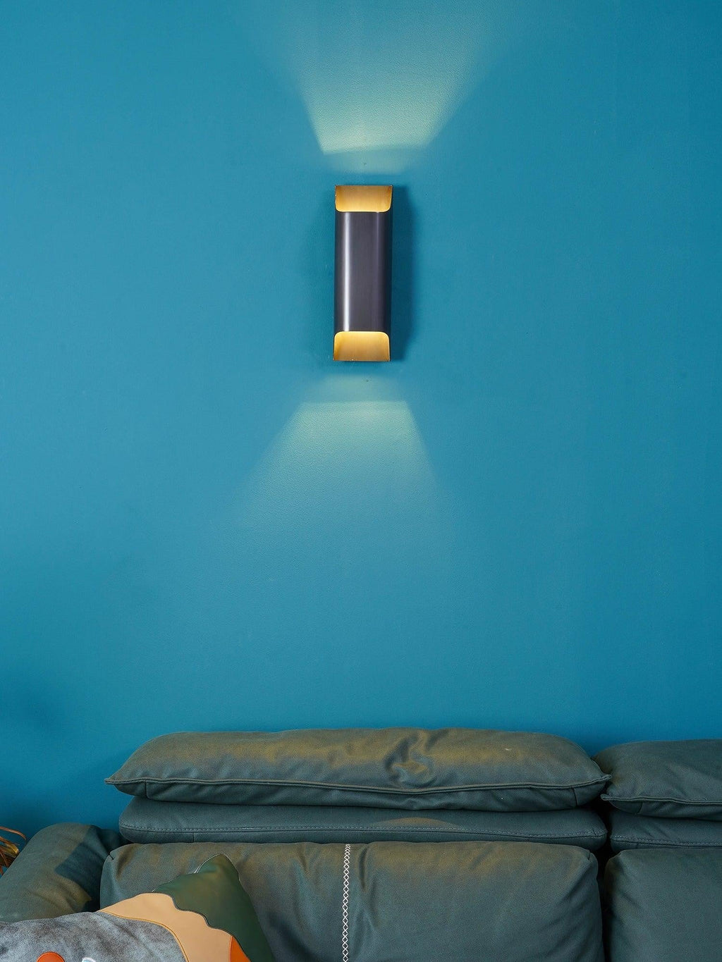Leclerc Polished Brass Wall Light, Hardwired Wall Sconce, detail 28