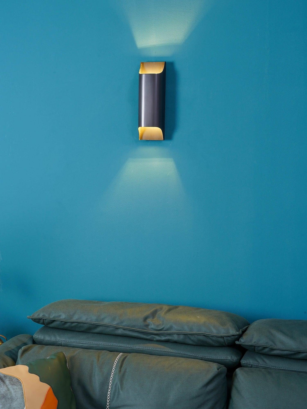 Leclerc Polished Brass Wall Light, Hardwired Wall Sconce, detail 31