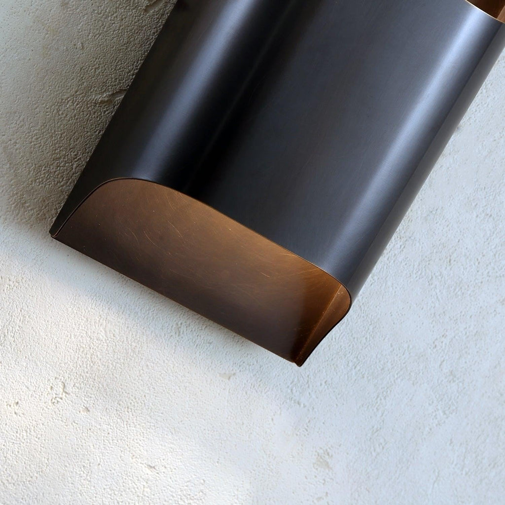 Leclerc Polished Brass Wall Light, Hardwired Wall Sconce, detail 40