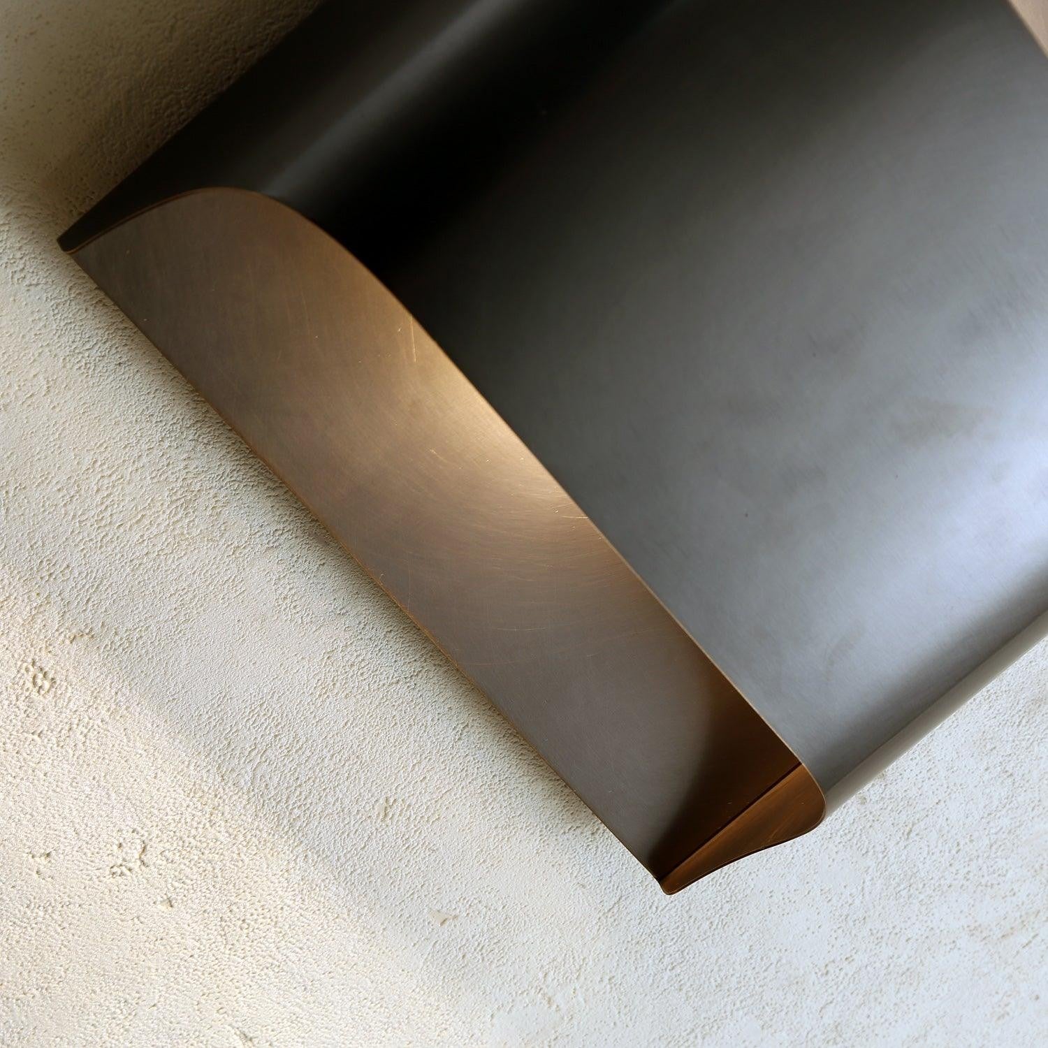Leclerc Polished Brass Wall Light, Hardwired Wall Sconce, detail 44