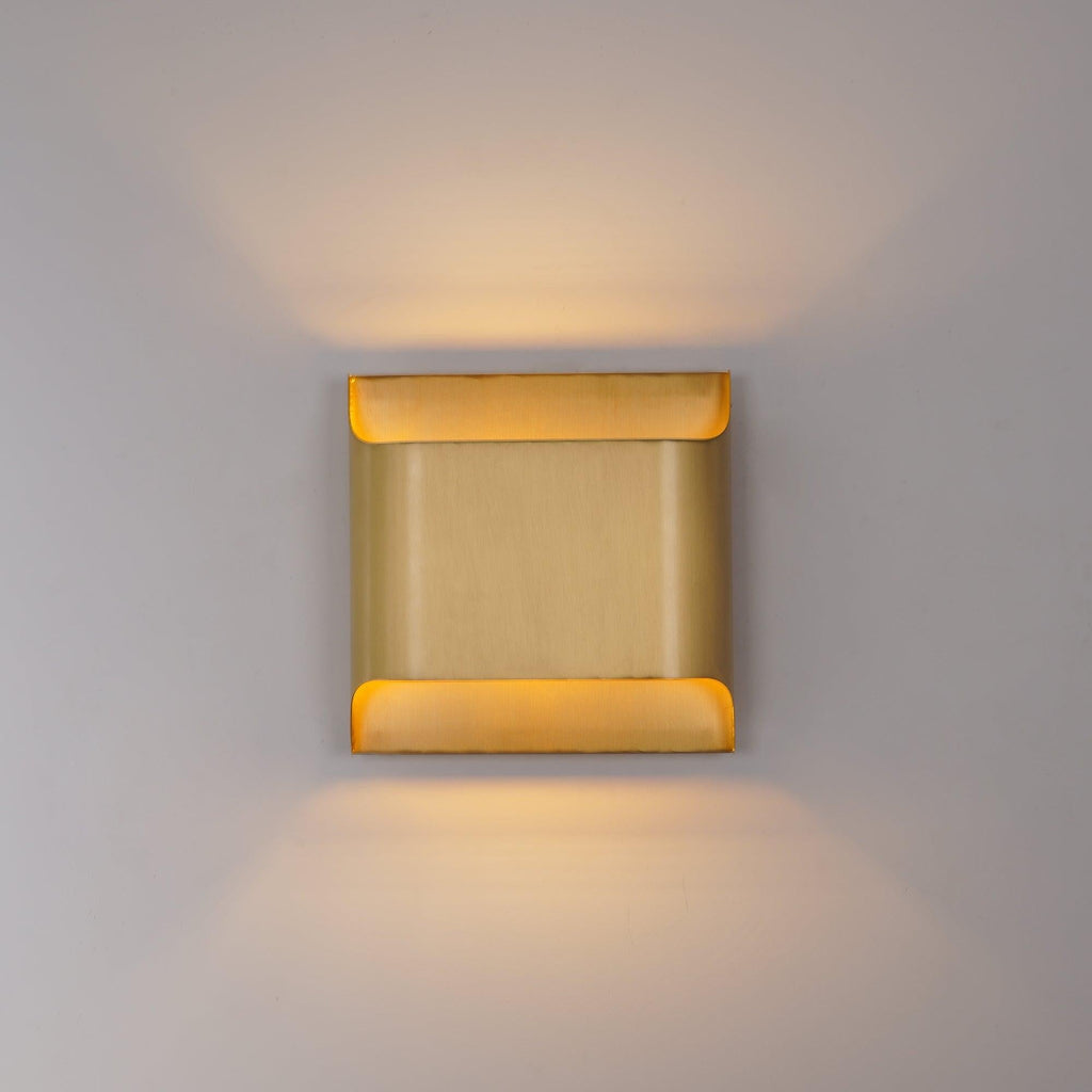 Leclerc Polished Brass Wall Light, Hardwired Wall Sconce, detail 58