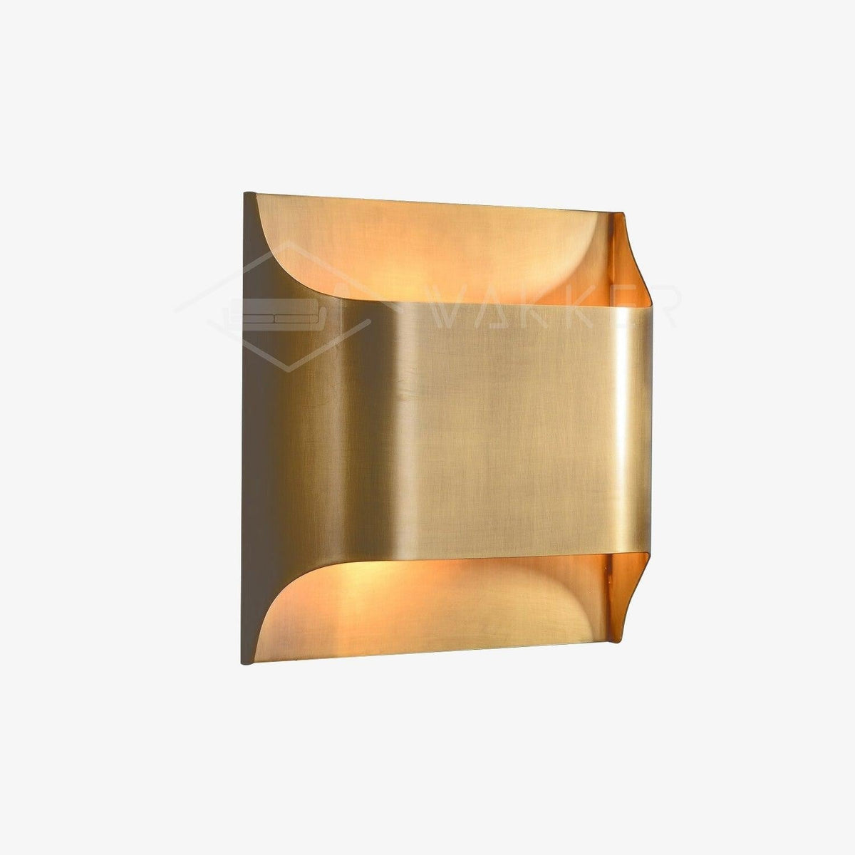 Leclerc Polished Brass Wall Light, Hardwired Wall Sconce, detail 60