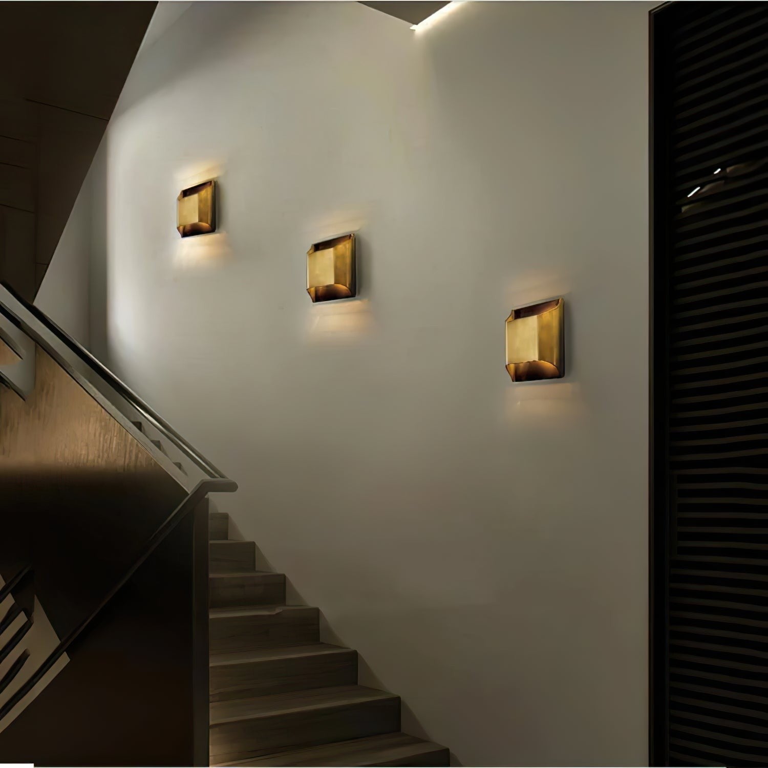 Leclerc Polished Brass Wall Light, Hardwired Wall Sconce, detail 63