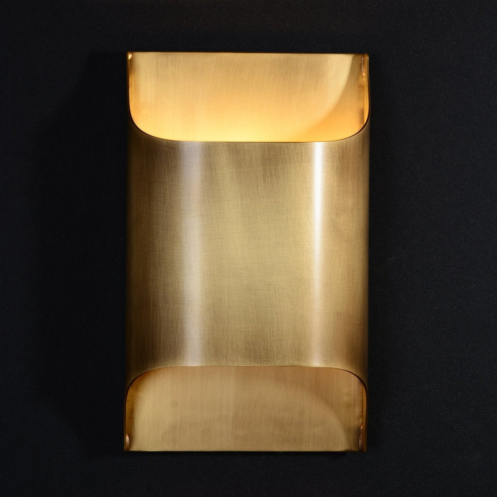 Leclerc Polished Brass Wall Light, Hardwired Wall Sconce, detail 66