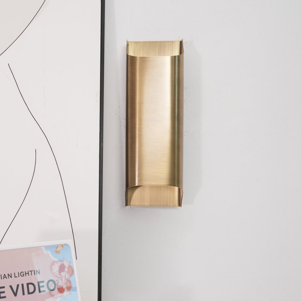 Leclerc Polished Brass Wall Light, Hardwired Wall Sconce, detail 70