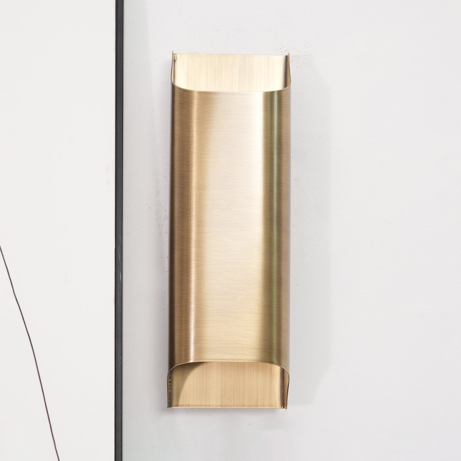 Leclerc Polished Brass Wall Light, Hardwired Wall Sconce, detail 71