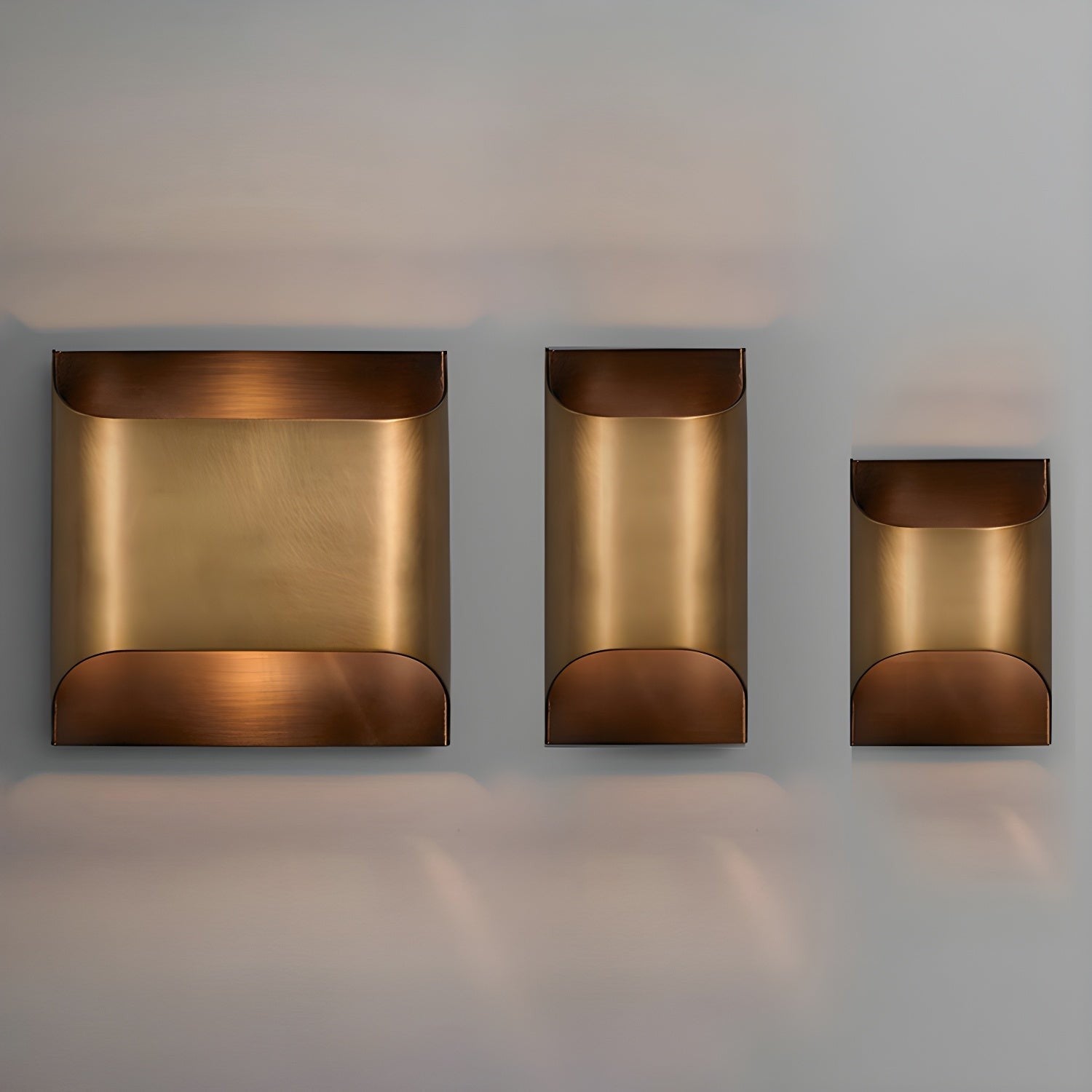 Leclerc Polished Brass Wall Light, Hardwired Wall Sconce, detail 83
