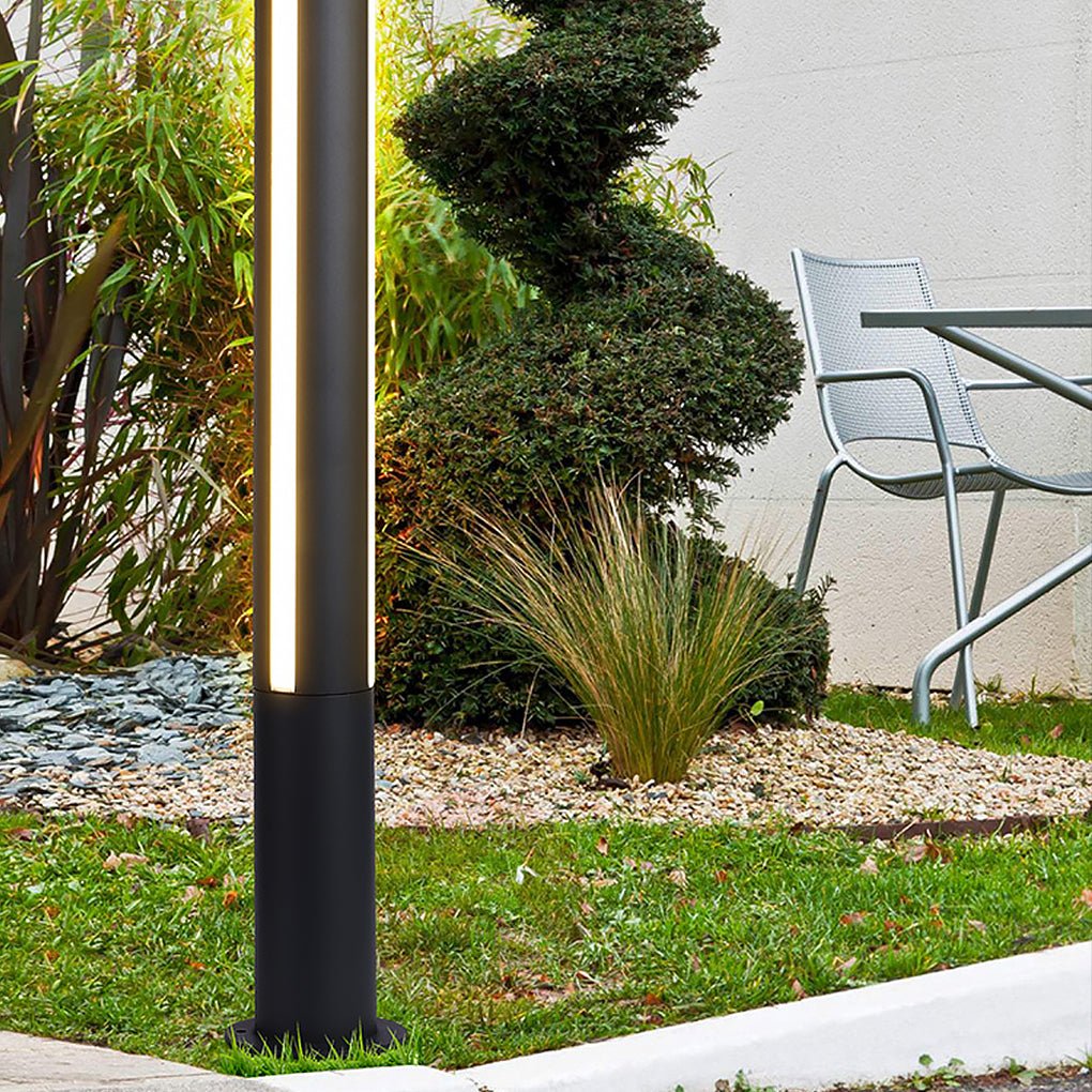 LED Pole Landscape Lighting Decorative Column Light Waterproof for Exterior Courtyard, Outdoor Wall Light, detail 4